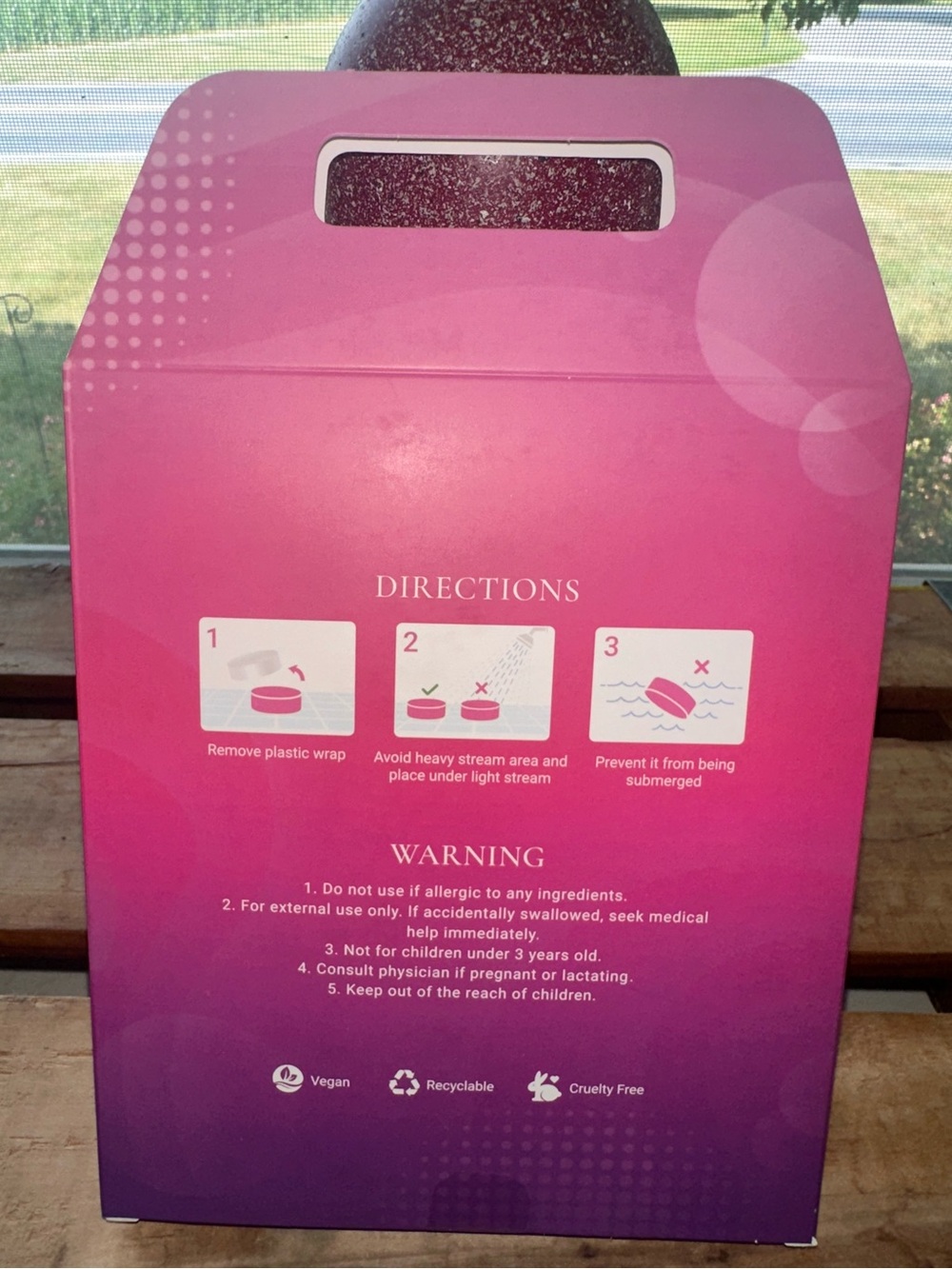 SeasonBliss Energize Shower 6 Tablets - Lemon & Rose - New - Picture 4 of 4